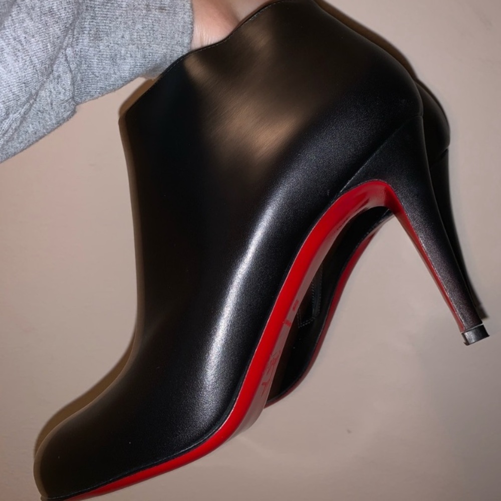 christian louboutin bootie- read description!
